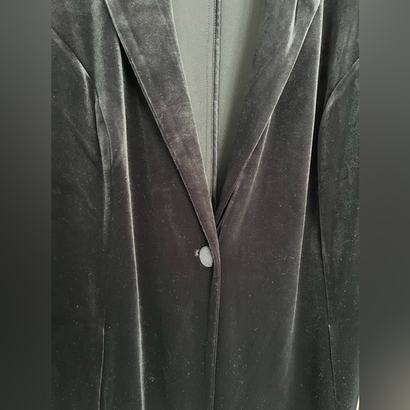 J.Jill Velvet Black Blazer - Picture 6 of 7